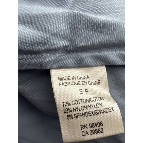 New THEORY Dress Shirt Long Sleeve Button up Marek Sky Blue Luxe Sz s NWT $230 - Picture 5 of 5